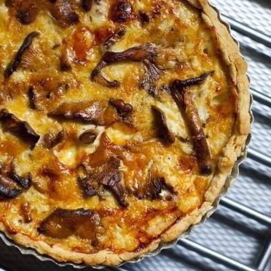 Рецепт картофельные тарталетки с лисичками