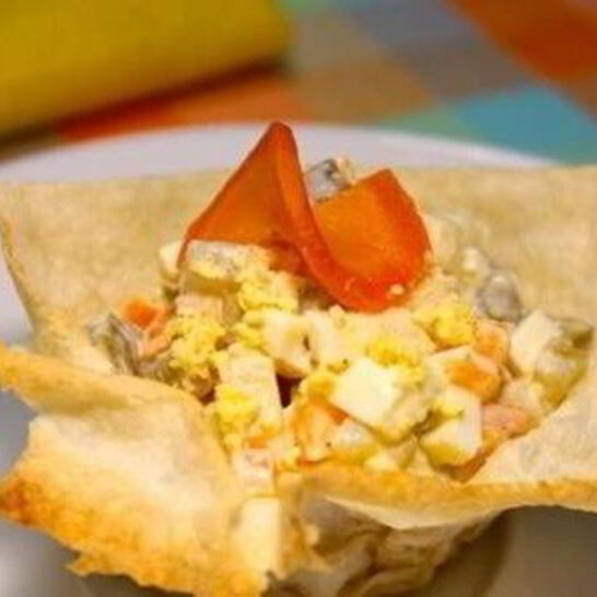 Рецепт тарталетки из лаваша