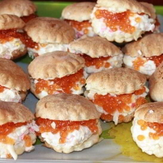 Рецепт тарталетки морская раковина