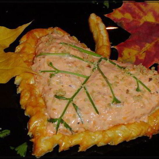 Рецепт тарталетки осенние листья