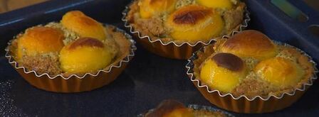 тарталетки с абрикосами и фисташковым кремом. Шаг 8