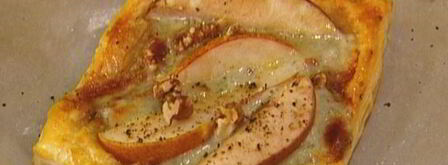 тарталетки с грушами, грецкими орехами и голубым сыром. Шаг 9