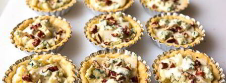 тарталетки с грушей и голубым сыром. Шаг 16