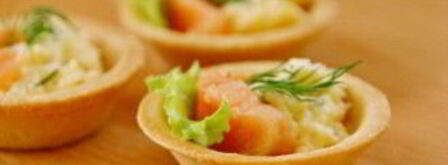 тарталетки с копченой рыбой. Шаг 5