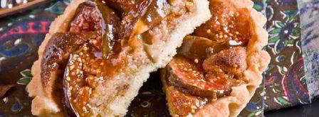 тарталетки с кремом франжипани и инжиром. Шаг 9