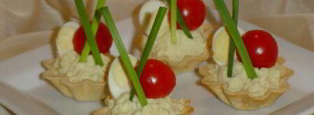 тарталетки с куриным муссом. Шаг 10