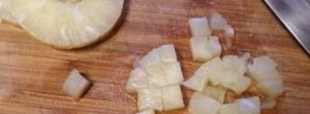 тарталетки с начинкой из курицы с ананасом. Шаг 4