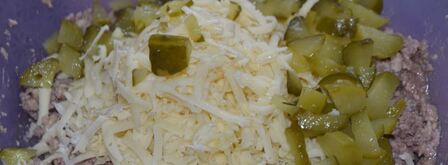 тарталетки с печенью трески. Шаг 3