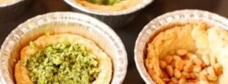 тарталетки с песто и креветками. Шаг 5