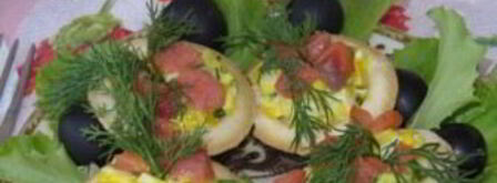 тарталетки с рыбой. Шаг 6