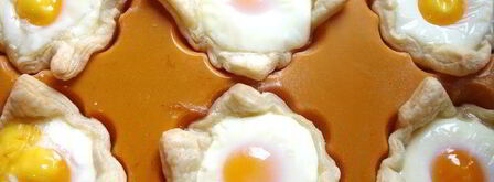 тарталетки с яйцом к завтраку. Шаг 2