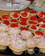 Закуска в тарталетках