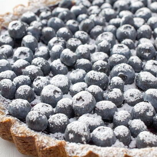 Рецепт черничный тарт