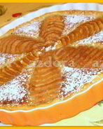 Миндально-грушевый тарт