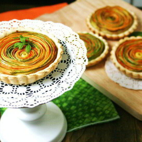 Рецепт овощной тарт