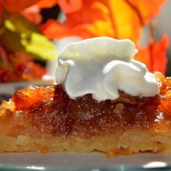 Рецепт перевернутый яблочный тарт