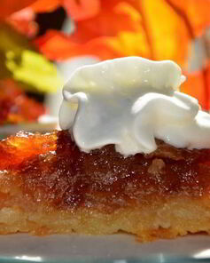 Перевернутый яблочный тарт