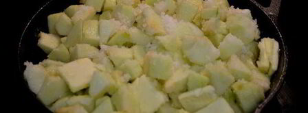 перевернутый яблочный тарт. Шаг 4