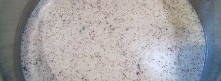 ревеневый тарт с ванильным пудингом и штройзелем. Шаг 3