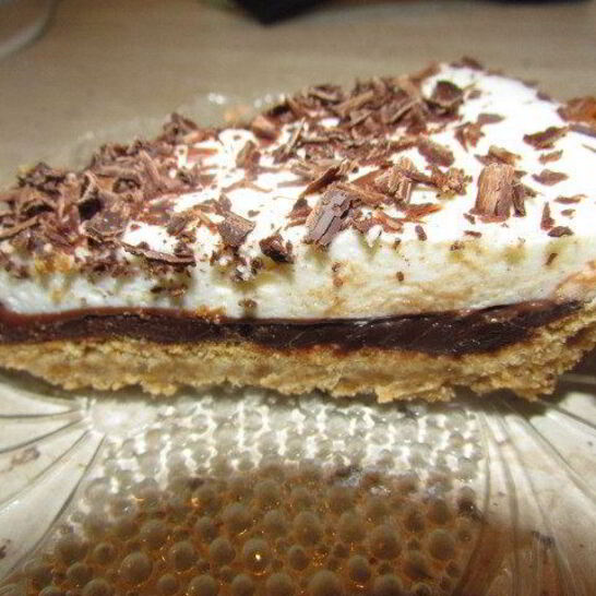 Рецепт шоколадно-творожный тарт