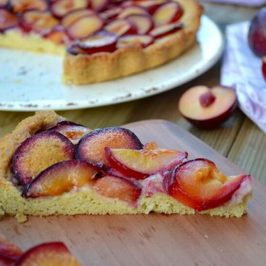 Рецепт сливовый тарт