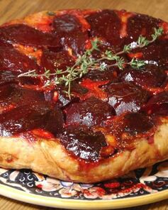 Свекольный тарт татен