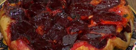 свекольный тарт татен. Шаг 10