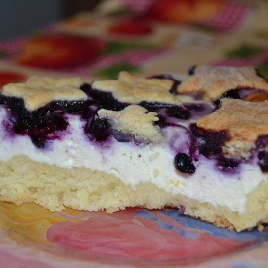 Рецепт тарт с черникой звездное небо