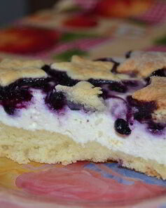 Тарт с черникой Звездное небо