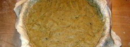 тарт с домашним марципаном из миндаля и грецких орехов. Шаг 7