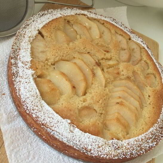 Рецепт тарт с франжипаном и грушами