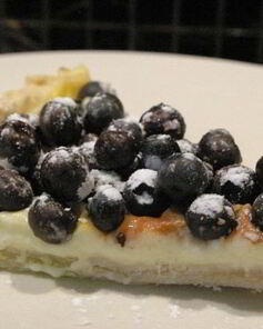 Тарт с голубикой