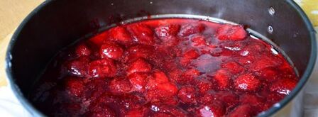 тарт с карамелизированной клубникой. Шаг 6