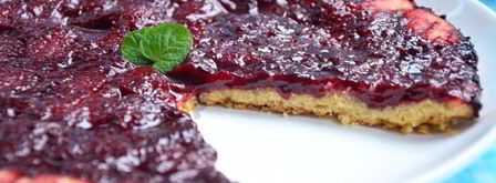 тарт с карамелизированной клубникой. Шаг 9