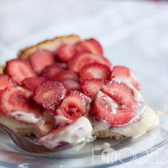 Рецепт тарт с клубникой