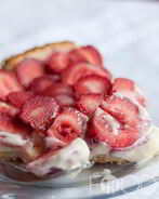 Тарт с клубникой