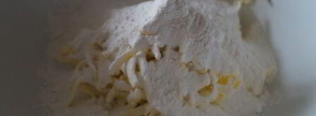 тарт с маскарпоне и персиками. Шаг 2