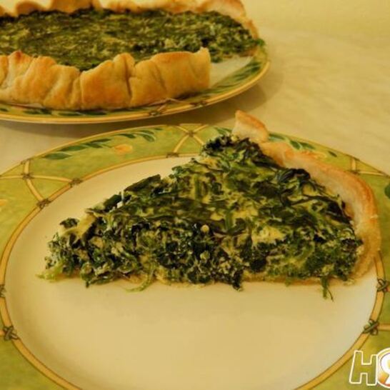 Рецепт тарт со шпинатом и рикоттой