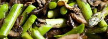 тарт со спаржей, грибами и сыром. Шаг 4