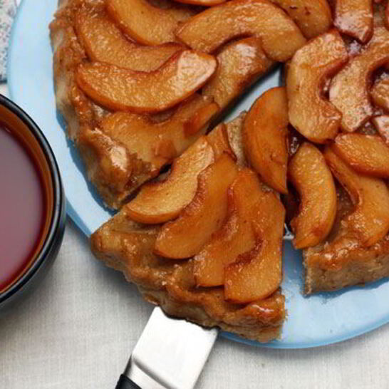 Рецепт тарт татен с айвой