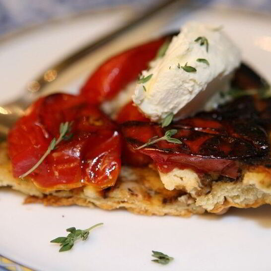 Рецепт тарт татен с помидорами