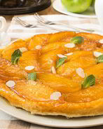 Тарт Татен с яблоками