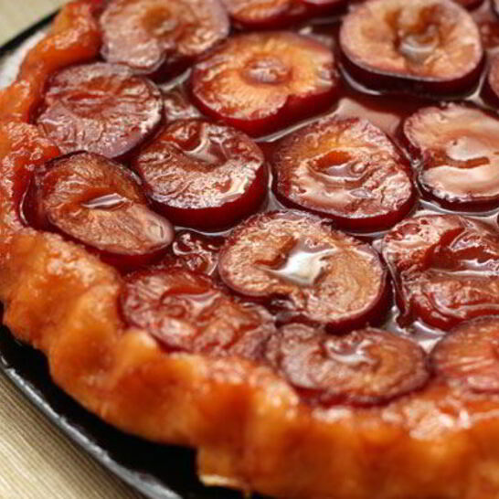 Рецепт тарт татен со сливами
