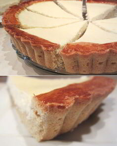 Тарт творожно-ванильный