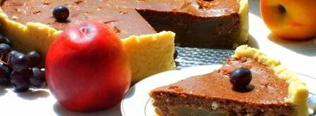 тарт творожный груши в шоколаде. Шаг 9