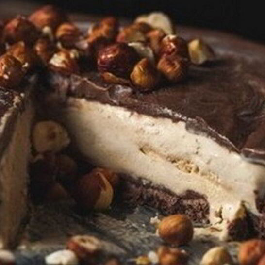 Рецепт тарт в шоколадной глазури с мороженым