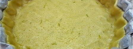 вишневый тарт с лаймом и заварным кремом. Шаг 8