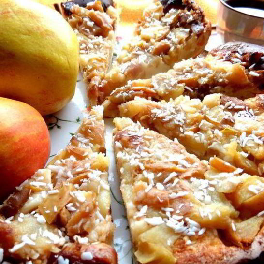 Рецепт яблочно-грушевый тарт татен