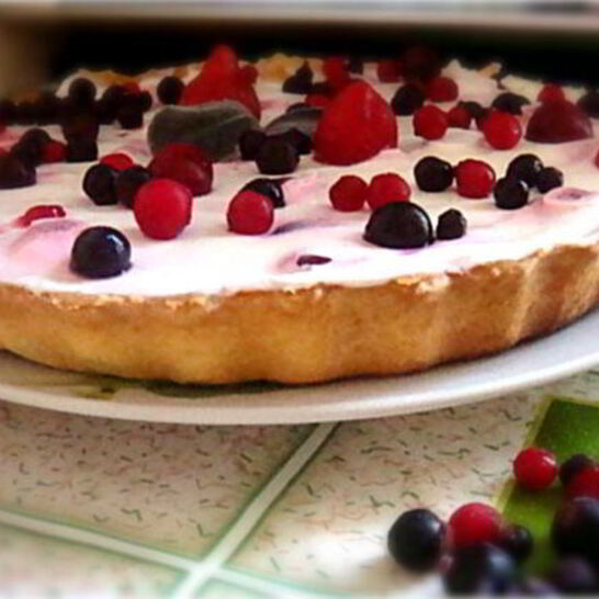 Рецепт ягодный тарт