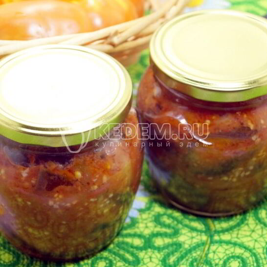 Рецепт тещин язык из баклажанов